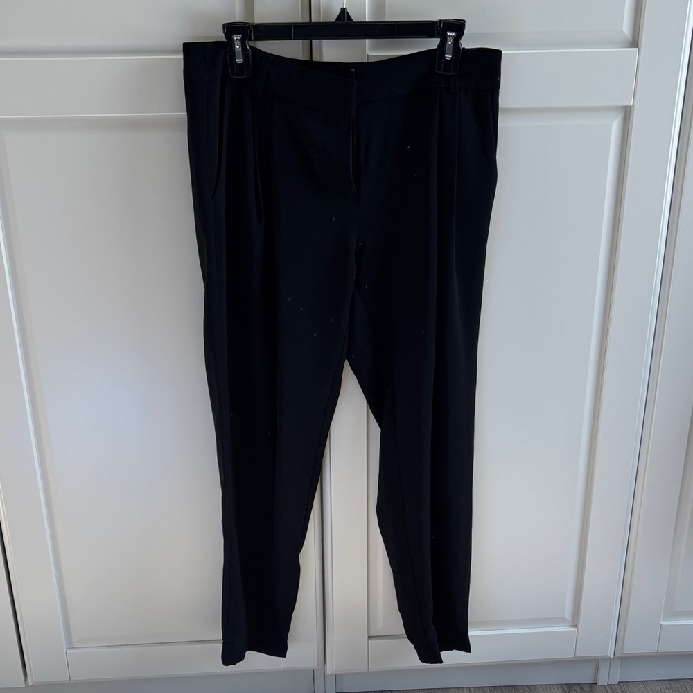 Parker Black Garment with Button Detail